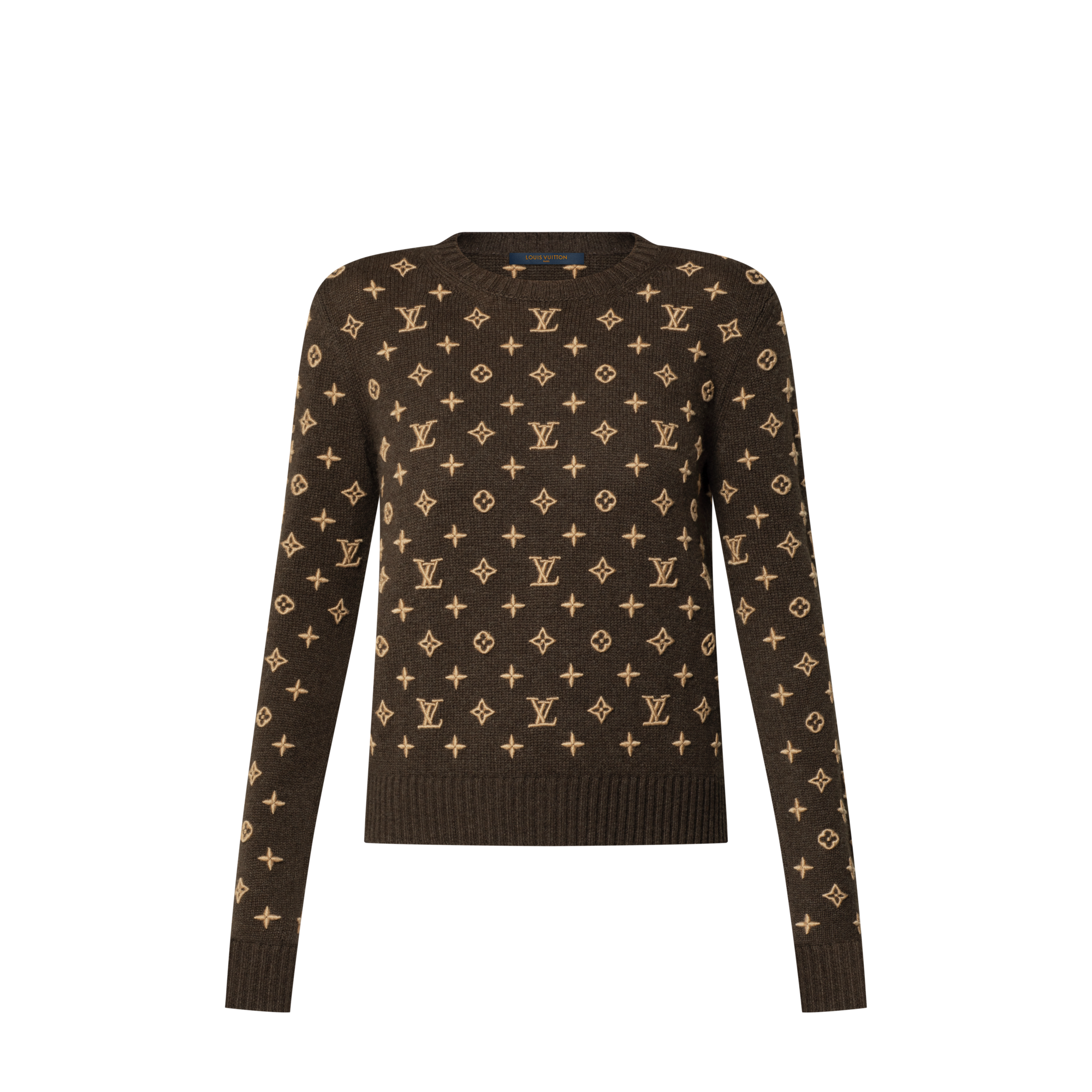 3D Monogram Knit Pullover - Ready-to-Wear | LOUIS VUITTON